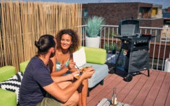 One Bar Element 3 Aufblasbarer Hocker Dark Grey -Cresp Camping Geschaft 200909 2614103