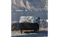 One Bar Element 1 Aufblasbarer Sessel / Sitzelement Light Grey / Red -Cresp Camping Geschaft 365678 2413652 4