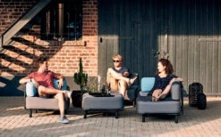 One Bar Element 3 Aufblasbarer Hocker Light Grey -Cresp Camping Geschaft 365726 2614070 2