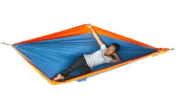 Ticket To The Moon Original Hammock Hängematte Burgundy / Dark Yellow -Cresp Camping Geschaft 383132 2789218 2