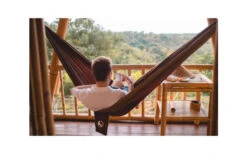 Ticket To The Moon King Size Hammock Hängematte - Burgundy/Dark Yellow -Cresp Camping Geschaft 383438 2789056 1