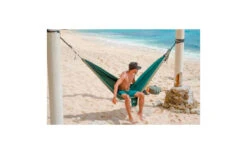 Ticket To The Moon King Size Hammock Hängematte - Aqua/Dark Grey -Cresp Camping Geschaft 383441 2789101 6