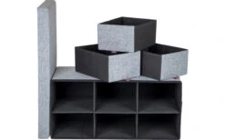 Bo-Camp Urban Outdoor Barnet Ottomane 6 Fächer -Cresp Camping Geschaft 391706 2884262