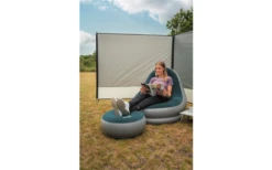 Easy Camp Comfy Lounge Set 2 Teilig Campingsessel Mit Fußablage Aufblasbar -Cresp Camping Geschaft 681768 4687239